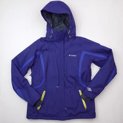 Columbia Veloca Vixen II Chaqueta Mujer Grande Azul Aislante Esquí Abrigo Omni-Calor Foto 1 de 4