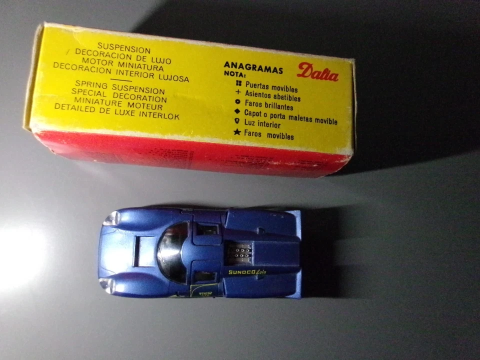 DALIA SOLIDO.  Lola  T 70 MK 3 B   scale 1/43 Made in Spain - Immagine 1 di 4