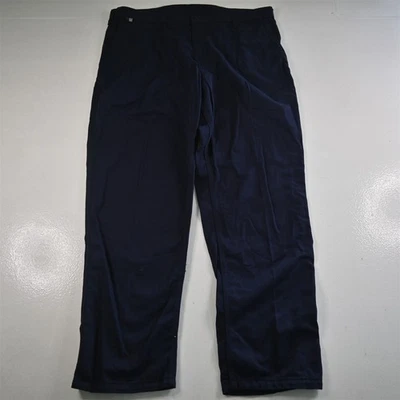 Carhartt 42x34 Navy Blue ATPV 12.2 Workwear Chino Mens Pants - Image 1 of 4