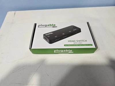 Plugable HDMI Switch With USB-C - Image 1 of 2