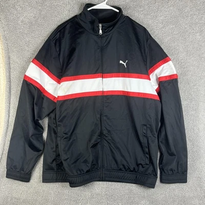 Chaqueta Puma Agile Para Hombre XL Pista Cremallera Completa Deporte Atlético F13 Defectos Foto 1 de 4