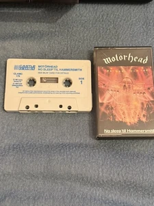 Motorhead No Sleep Till Hammersmith Cassette Tape  - Picture 1 of 5