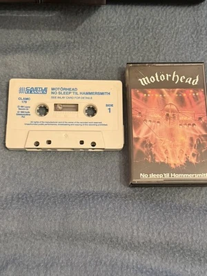 Motorhead No Sleep Till Hammersmith Cassette Tape  - Image 1 of 4