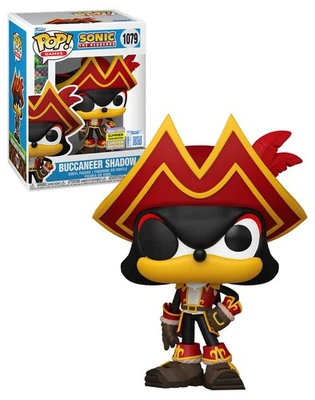 Funko POP! Sonic The Hedgehog #1079 Buccaneer Shadow 2025 San Diego Comic Con Foto 1 de 3