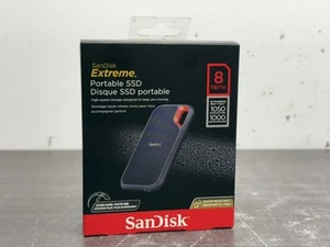 SanDisk 8TB Extreme USB 3.2 Gen 2 Portable SSD Drive - A248 - Afbeelding 1 van 3