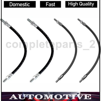 Brake Hydraulic Hose Fits 1982-1987 Jaguar Vanden Plas Sunsong 4pcs - Image 1 of 4