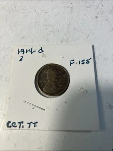 1914 d lincoln cent - Picture 1 of 6