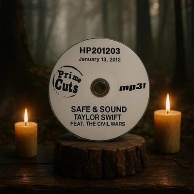 Taylor Swift Safe & Sound CD Prime Cuts Promo DJ Release Civil Wars 2012 Rare - Image 1 of 4
