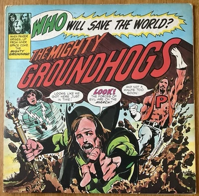 Groundhogs-Who Will Save The World The Mighty Groundhogs 1972 UK UA Label Vinyl - Image 1 of 4