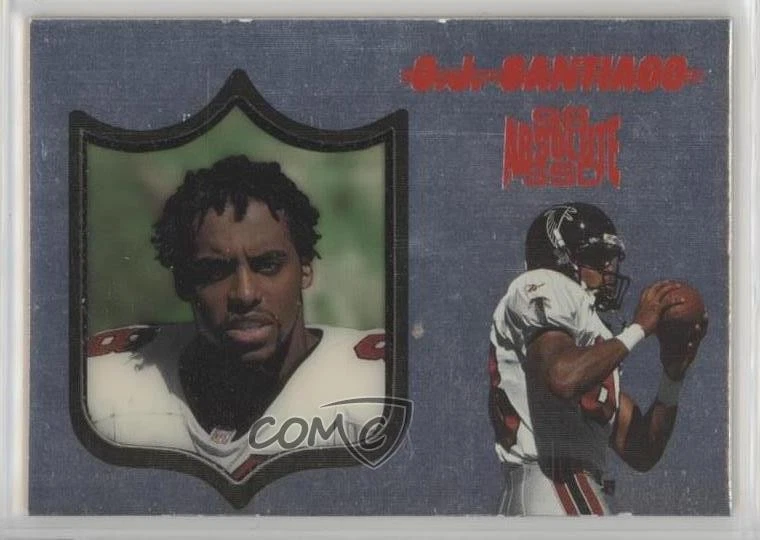 1998 Playoff Absolute SSD Silver OJ Santiago #144 - Image 1 of 2