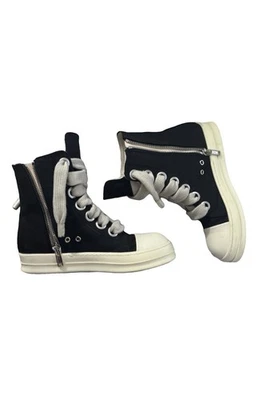 Cordones jumbo de lona Rick Owens DRKSHDW Ramones EU 38 Foto 1 de 4