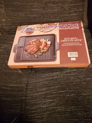 Z.M.C Tragbarer Kartuschen-Gaskocher mit Grillplatte, 28x Butangas Kartusche - Bild 1 von 4