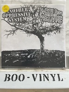 Another Oppressive System / World On Welfare 7” punk / hardcore vinyl record NM  - Bild 1 von 4