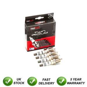 4X DOUBLE IRIDIUM SPARK PLUGS FOR VOLKSWAGEN NEW BEETLE 1.4 2001-2010 - Picture 1 of 2