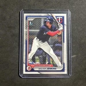 2024 Bowman 1st Paper Walker Jenkins #BP-43 Minnesota Twins - Imagen 1 de 2