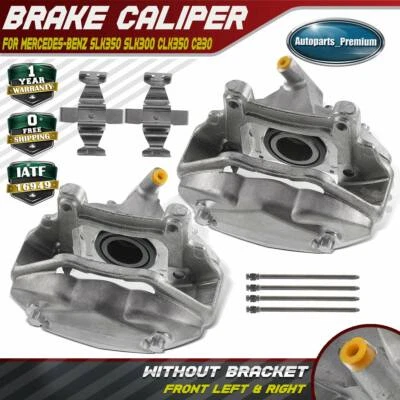 Пара суппортов переднего дискового тормоза для Mercedes-Benz CL203 W203 A209 C209 R171 SLK300 - Изображение 1 из 4