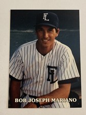 1992 Fort Lauderdale Yankees Team Issue BOB JOSEPH MARIANO (Mazz) Baseball Card