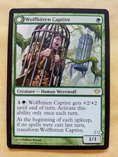 Wolfbitten captive/krallenhorde k-mtg Dark Ascension DKA rare Excellent (EX)