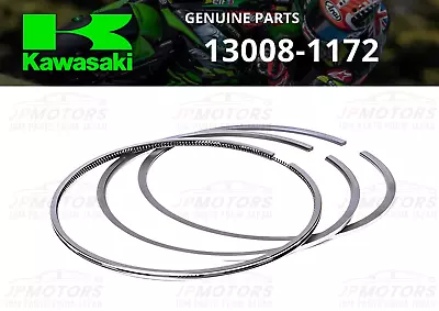 KAWASAKI 1987 - 2008 GENUINO VULCAN 1500/88 JUEGO DE ANILLOS DE PISTÓN 13008-1172 Foto 1 de 4
