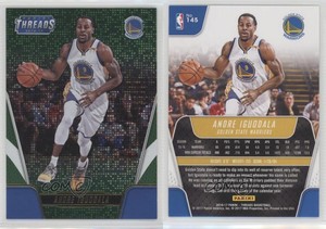 2016-17 Panini Threads Century Proof Green Dazzle /15 Andre Iguodala #145