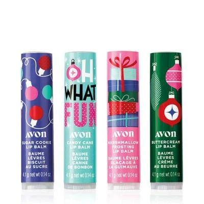 Bálsamo labial AVON CANDY CANE (5 PEÇAS) NOVO LACRADO - Imagem 1 de 2