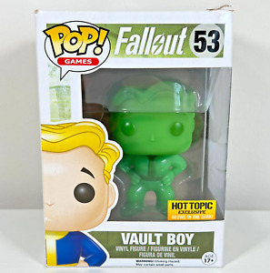 Funko Pop! Games: Fallout #53 Vault Boy - Hot Topic Exclusive & Glow In The Dark
