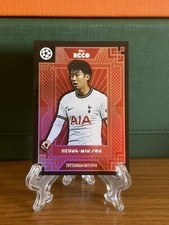 Heung Min Son 10/10 Red - Tottenham Hotspurs - Topps DECO 2022-23