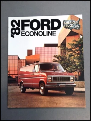 1982 Ford Econoline Van 14-page Vintage Car Sales Brochure Catalog E-100 E-250 Foto 1 de 4