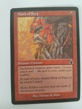 Mark of Fury Magic the Gathering MTG Urza's Destiny Red Common