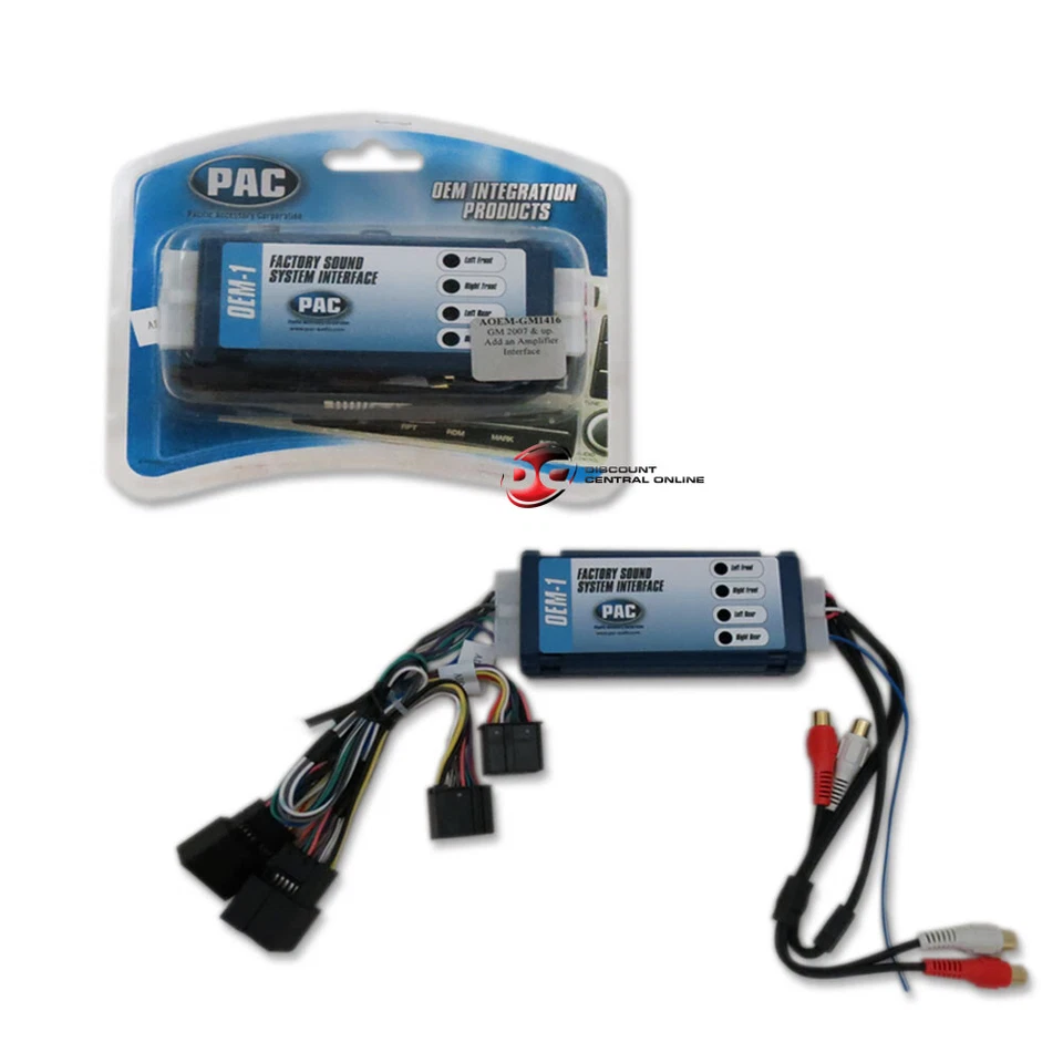 PAC AOEM-GM1416 Amplifier Integration Harness for Select 2006-2009 Gm Vehicles  - Image 1 of 1