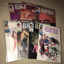 Elektra Assassin Vol. 1, #1,2,3,4,5,6 & 8 (Marvel, 1986)
