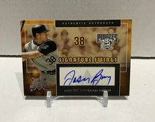 2005 Fleer National Pastime Signature Swings Jason Bay #SS-BAY Auto