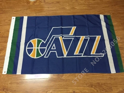 Utah Jazz Flag 3x5ft Banner Polyester basketball World Champions Jazz005 Cover