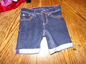 *GIRLS JORDACHE JEAN SHORTS SIZE 4 756 - Picture 1 of 3