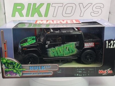 Hummer H2 Maisto 1/27 Nero - Immagine 1 di 3