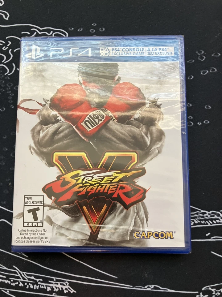 Street Fighter V 5 PS4 (Sony PlayStation 4, 2016) BRAND NEW FACTORY SEALED!!! - Image 1 of 1