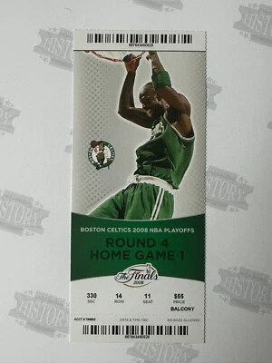 2008年NBA总决赛第一场比赛门票波士顿凯尔特人队洛杉矶湖人队 — 第 1/2 张图片