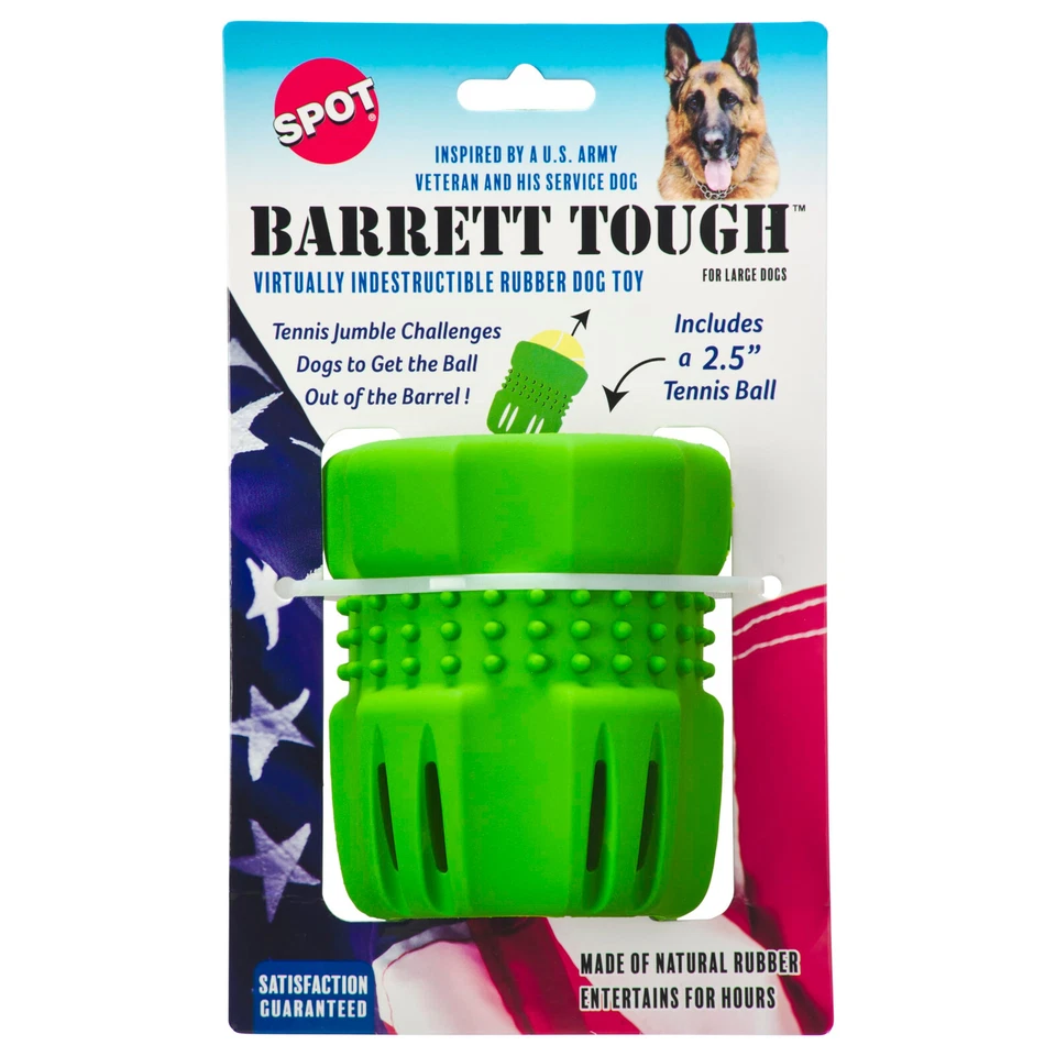 Juguete para perro Spot Barrett de goma resistente tenis revoltijo - grande - verde Foto 1 de 1