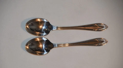 Pair of George V Sterling Silver Spoons Birmingham  1929, Arthur Price & Co Cover