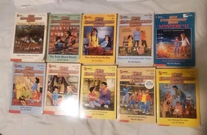 📚 10-PACK BUNDLE 📚 The Baby-Sitters Club Books by Various Authors Paperback - Picture 1 of 8