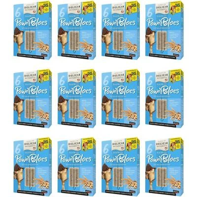 DELICIA-FUTTER Delicia PICK-ME-UP PowerBloc Wildvogelfutter Energiefutter, 12x 6er Pack