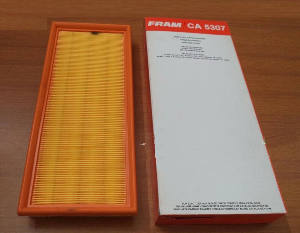 FILTRO ARIA FRAM CA 5307 PER FORD ESCORT 1.6 - 1.8 DIESEL FORD ORION 1.8 DIESEL - Imagen 1 de 1