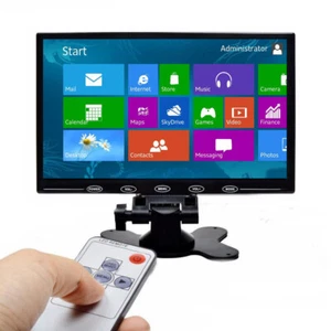 9'' Portable Small Monitor HDMI LCD Screen for PC/TV/Security System VGA - Picture 1 of 12