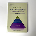 A Method for Writing Essays about Literature - Second Edition - BOOK - Paperback