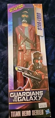 GUARDIANES DE LA GALAXIA TITAN HERO SERIE 12 PULGADAS STAR-LORD FIGURA DE ACCIÓN NUEVO Foto 1 de 4