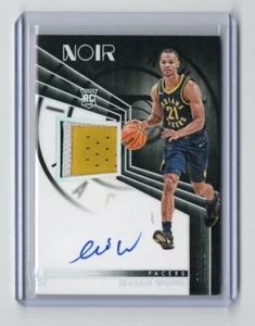 23-24 Noir Rookie Patch Autograph Color Isaiah Wong #57/99 - Picture 1 of 2