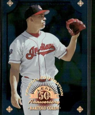 1998 Leaf #88 Bartolo Colon Fractal Foundations #/3999 - Image 1 of 2