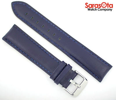 deBeer Handcrafted Glove Leather 20mm Regular Plume Watch Band  - Image 1 of 2