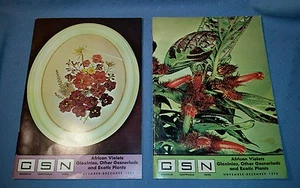 Gesneriad Saintpaulia News; African Violets Magazine; Nov-Dec 75 and Nov-Dec 76 - Imagen 1 de 6