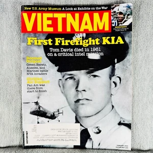 VIETNAM War Magazine February 2022 First Firefight KIA Doomed Outpost HistoryNet - Imagen 1 de 4